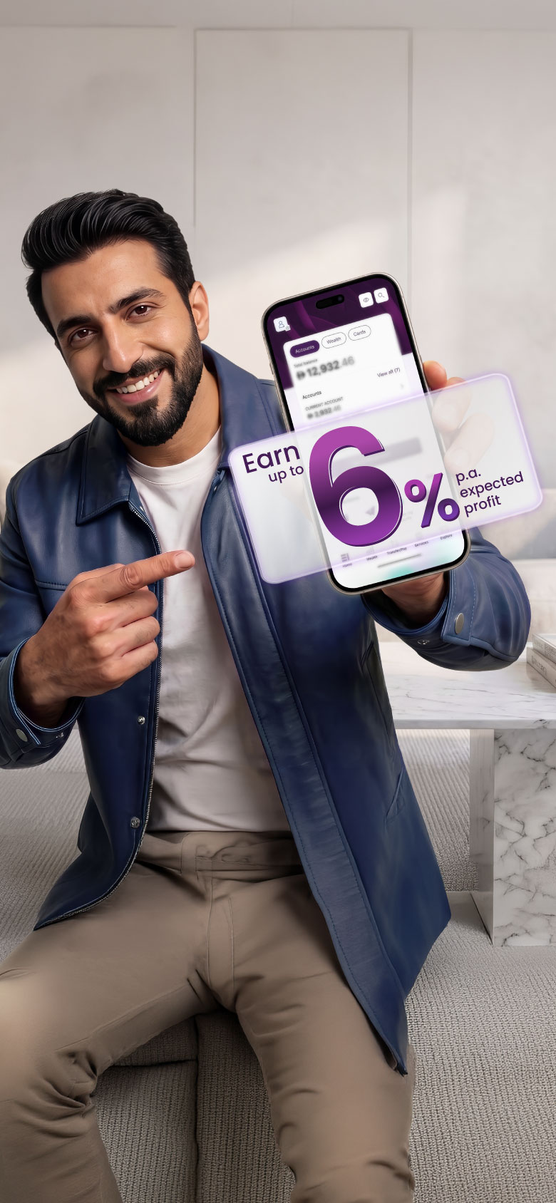 e-savings-account offer- 6% profit rates