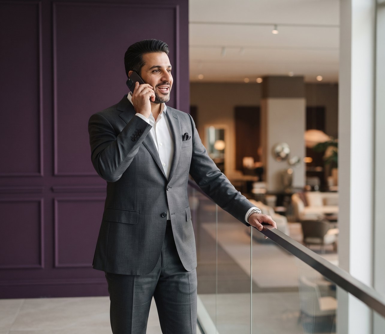 Sending an SMS to update Business Banking communication preferences