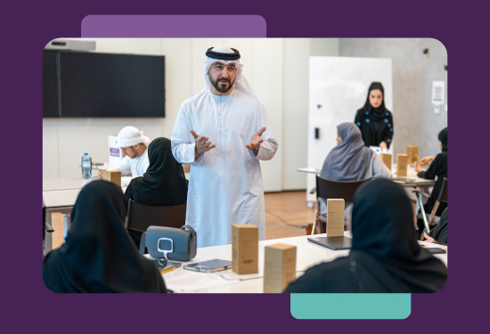 Emirates Islamic financial literacy program at Dubai schools: Hello My School program.