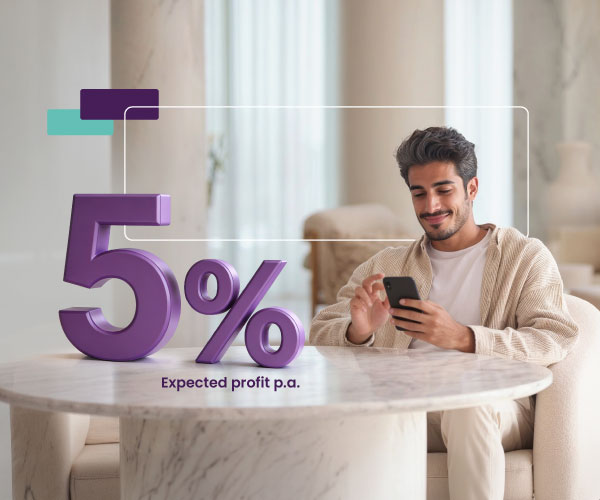 Promotional campaign offering 5% expected profit on e-Savings Accounts