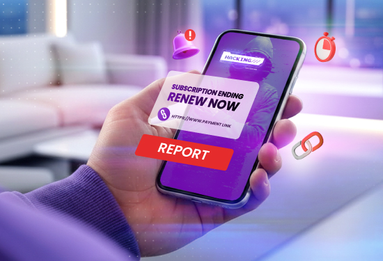 Beware of Fake Subscription Renewal Scams