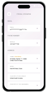 Step3 to update address on EI + Mobile App