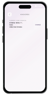 Step4 to update address on EI + Mobile App
