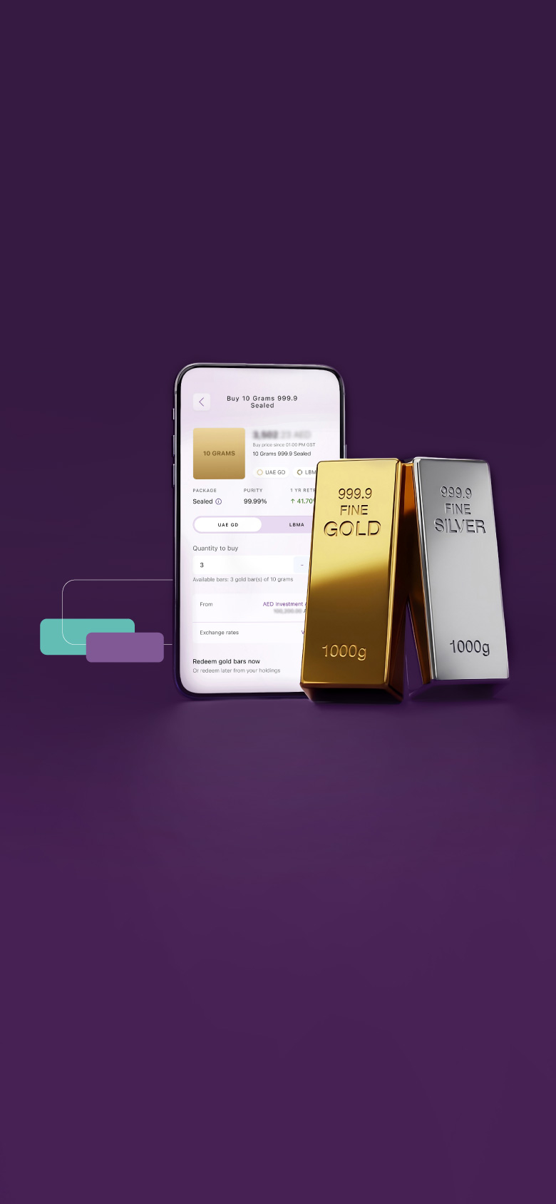Invest in Gold & Silver - Emirates Islamic