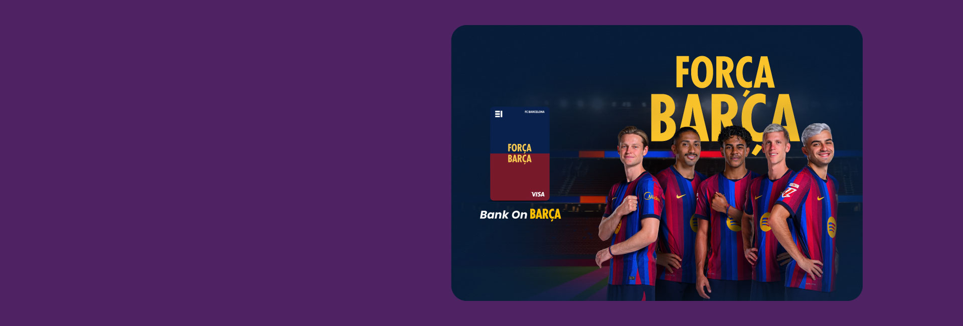 FC Barcelona Credit Card from Emirates Islamic